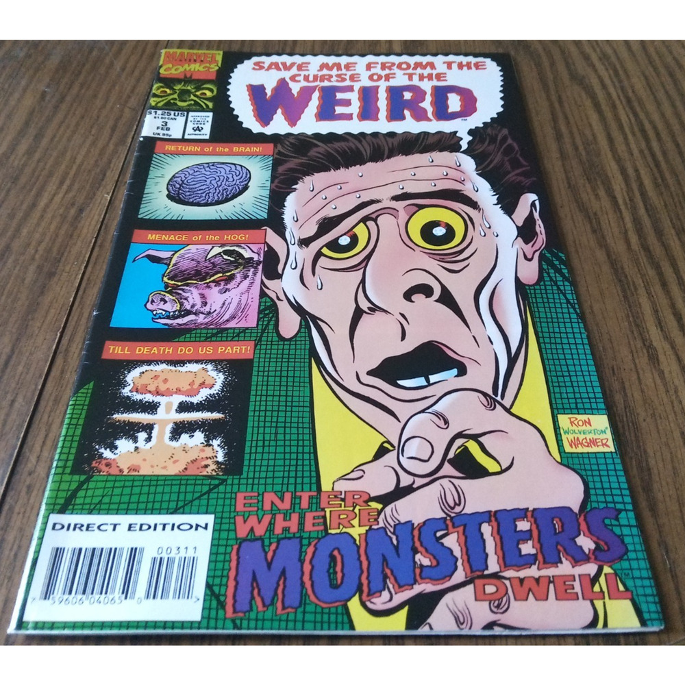 Curse Of The Weird #3 (February 1994 Marvel Comics)